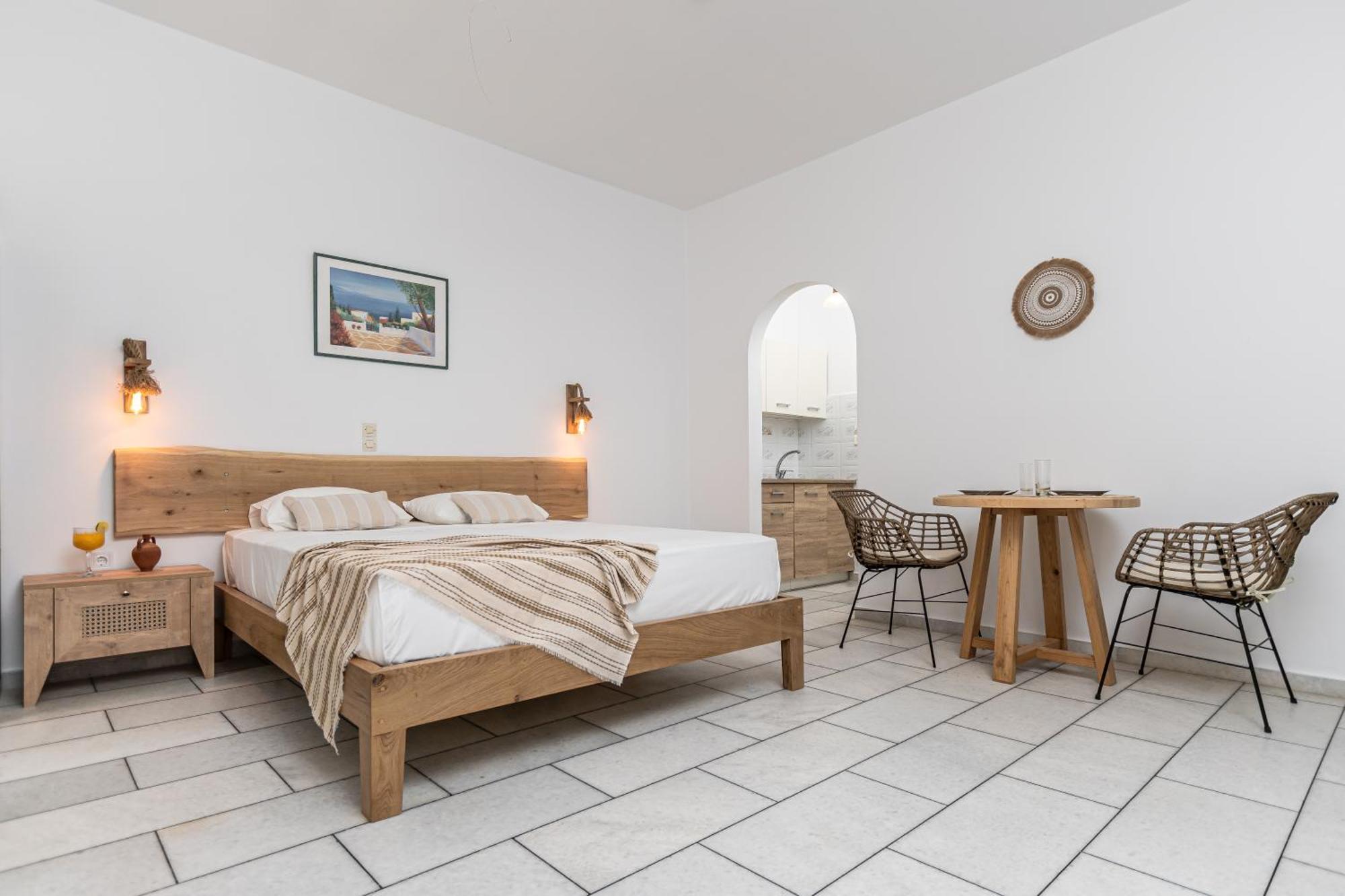 Studios Vrettos Beachfront Hotel Pláka エクステリア 写真
